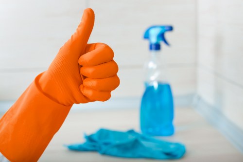 Professional carpet cleaning in a New Malden home