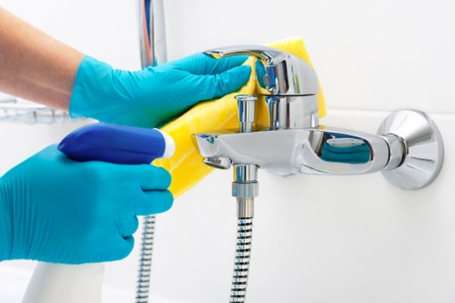 Deep cleaning fabric furniture in New Malden